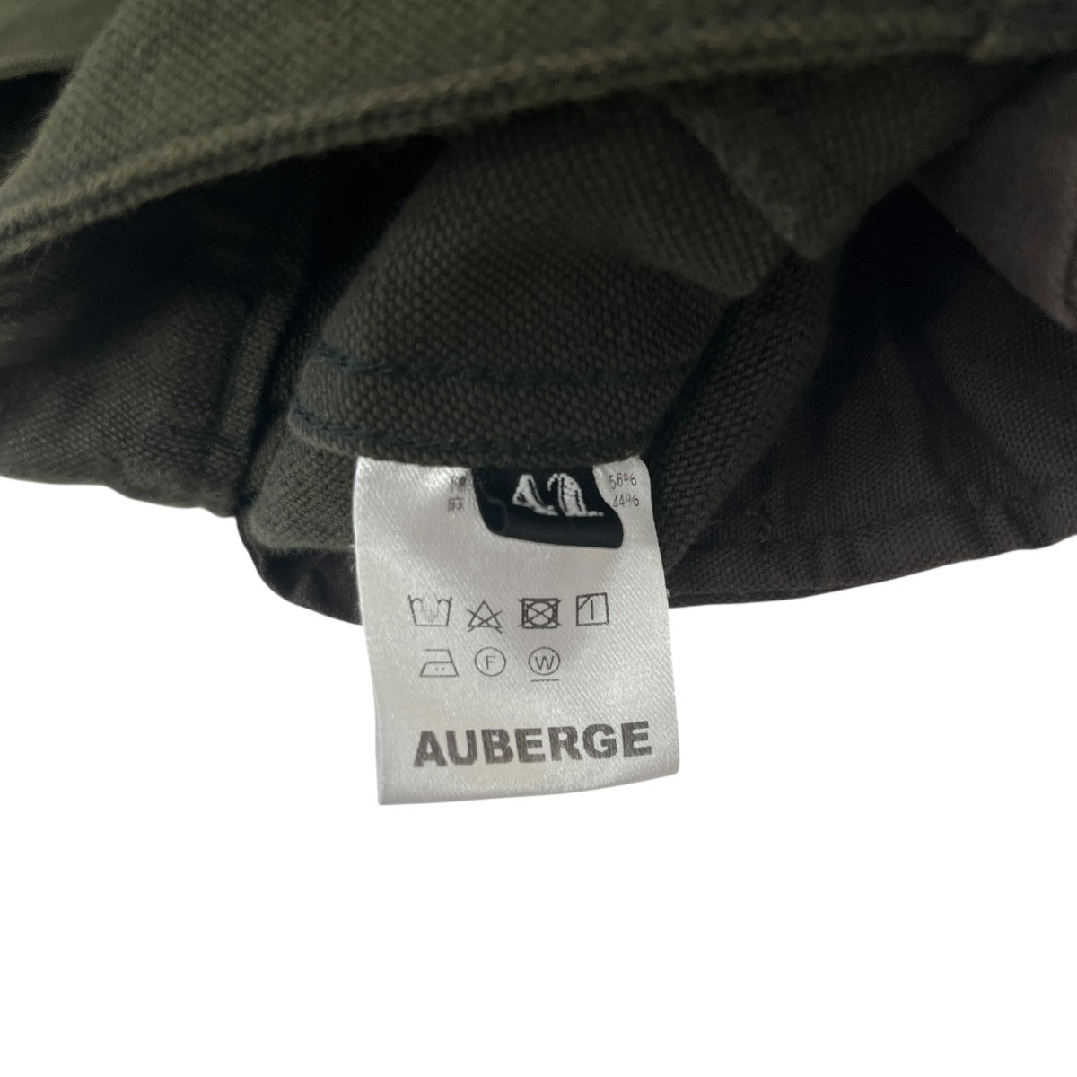 AUBERGE(オーベルジュ) GARDEN47カーゴパンツ グリーン サイズ 42