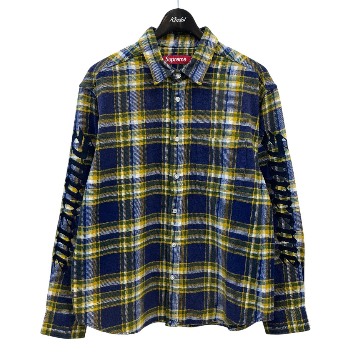 25SSOld English Plaid Flannel Shirtチェックネルシャツ