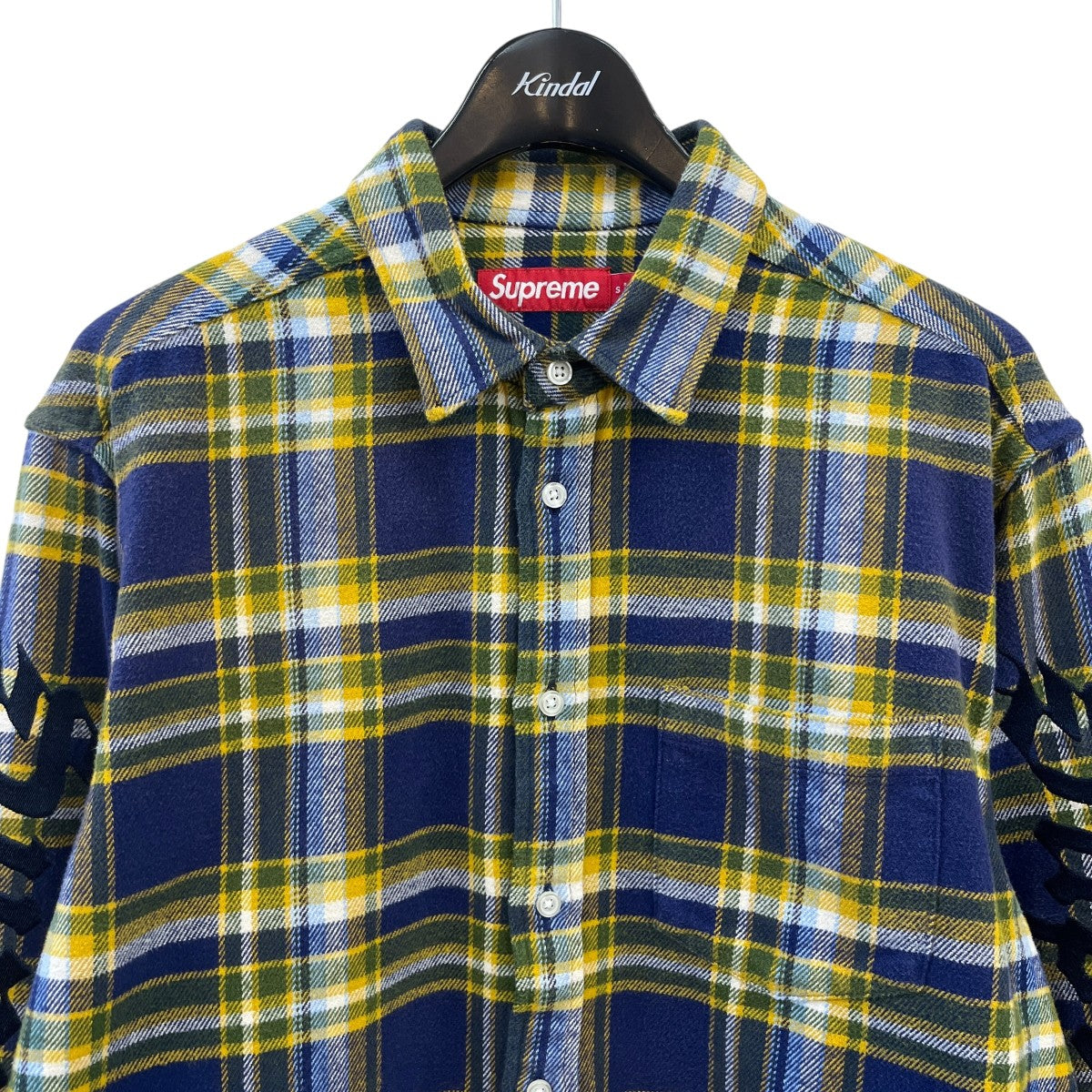 25SSOld English Plaid Flannel Shirtチェックネルシャツ