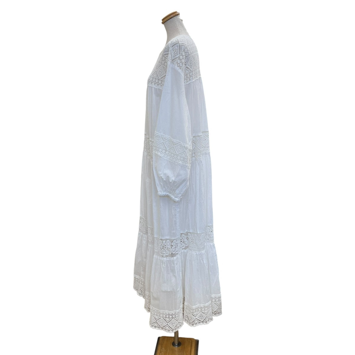 Spick and Span(スピックアンドスパン) HYUレースギャザーワンピース