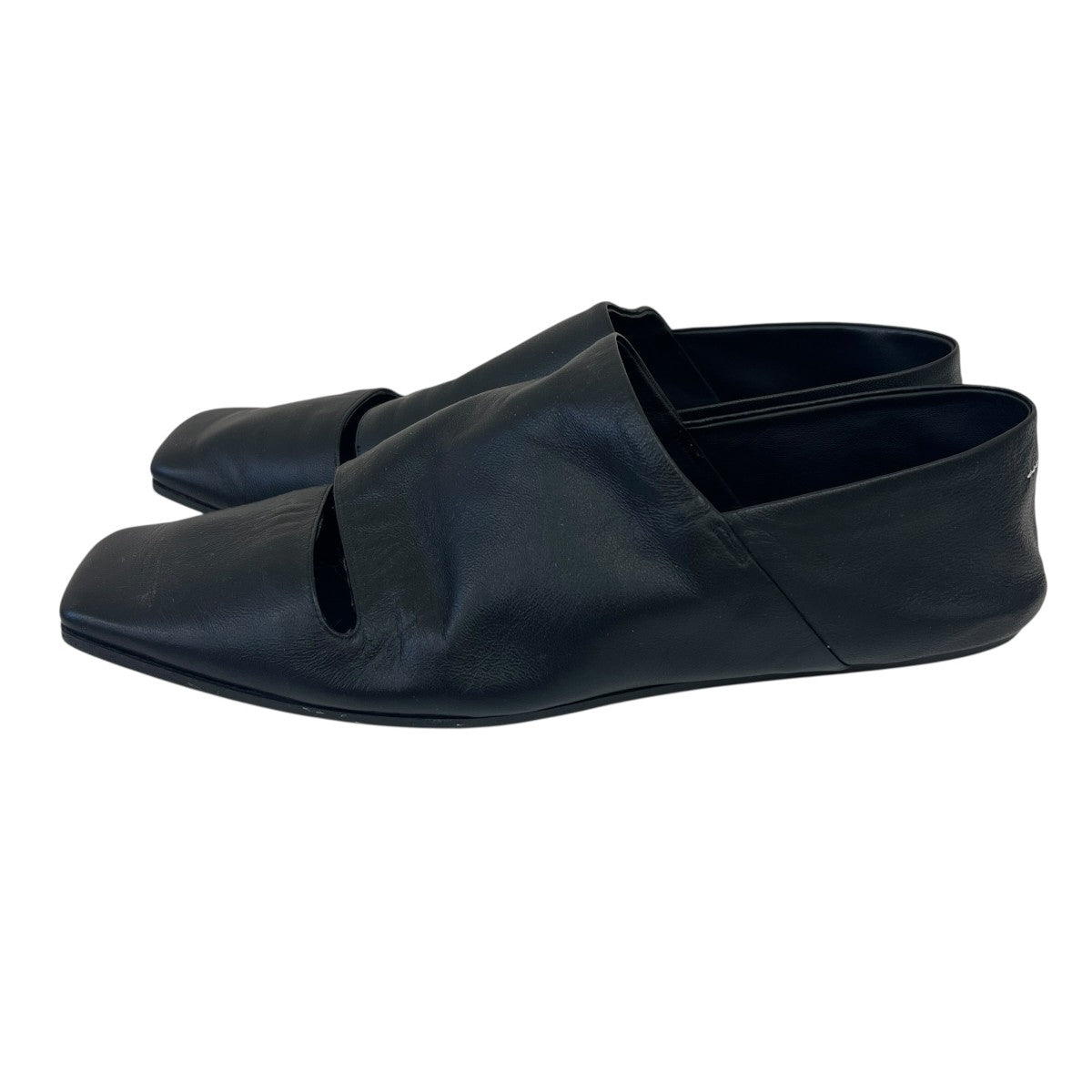 MM6 Maison Margiela(マルタンマルジェラ) フラットシューズ ブラック
