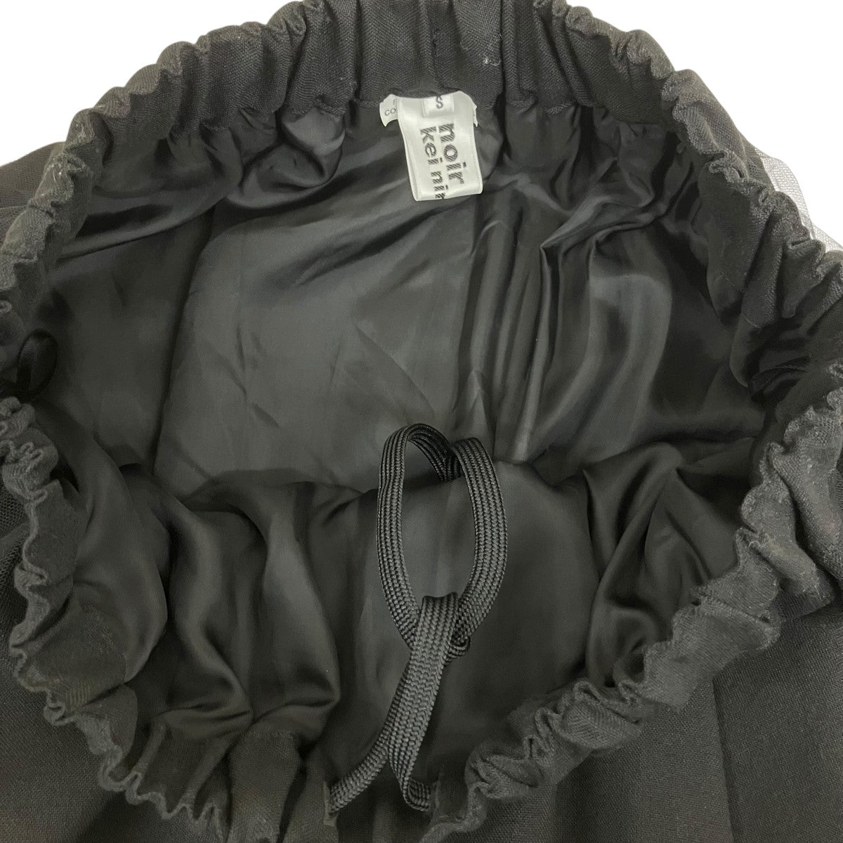 noir kei ninomiya(ノワールケイニノミヤ) サイドチュールスカート3N