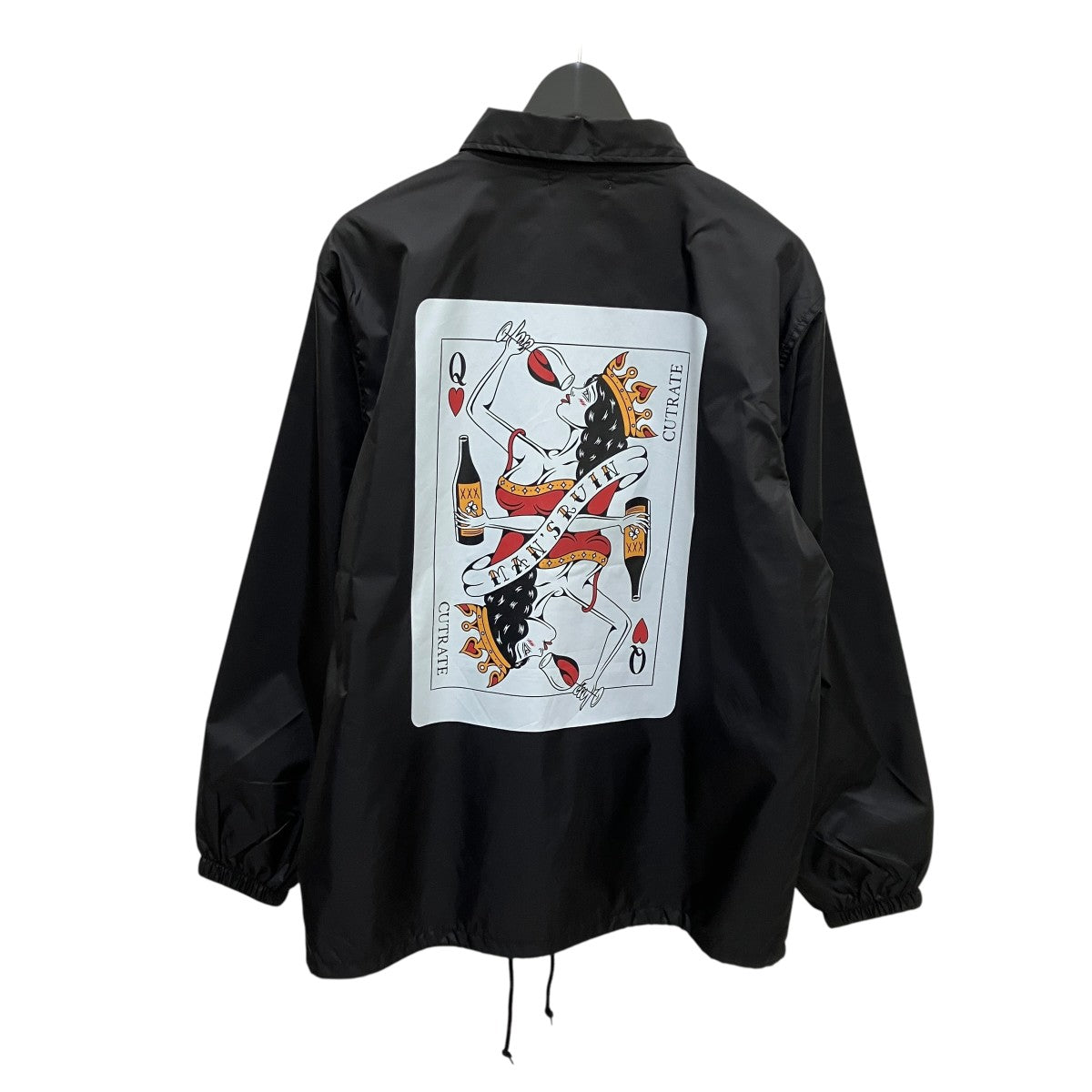 QUEEN NYLON COACH JACKETコーチジャケット