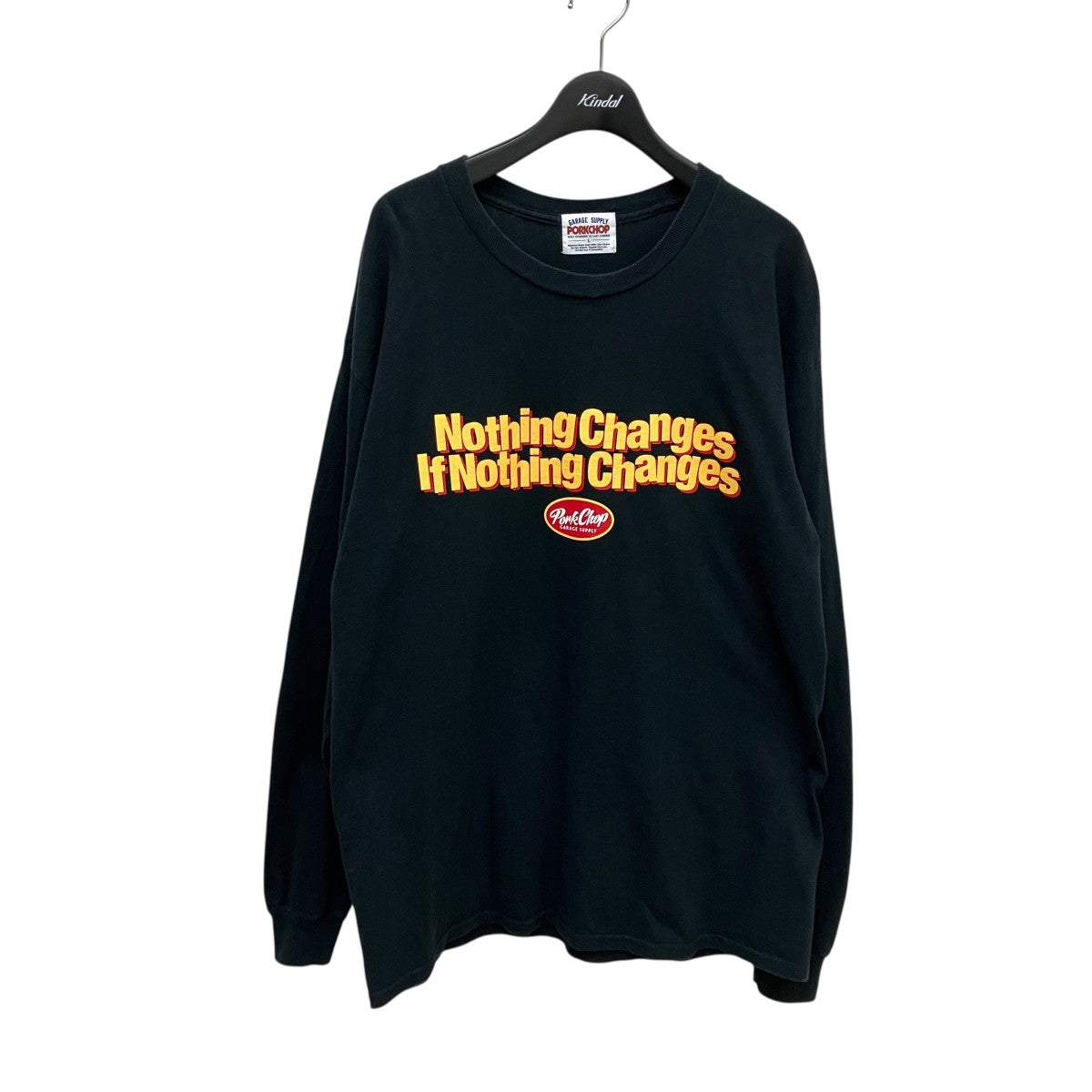PORKCHOP 長袖Tシャツ 古着・中古-1枚目のアイテム画像