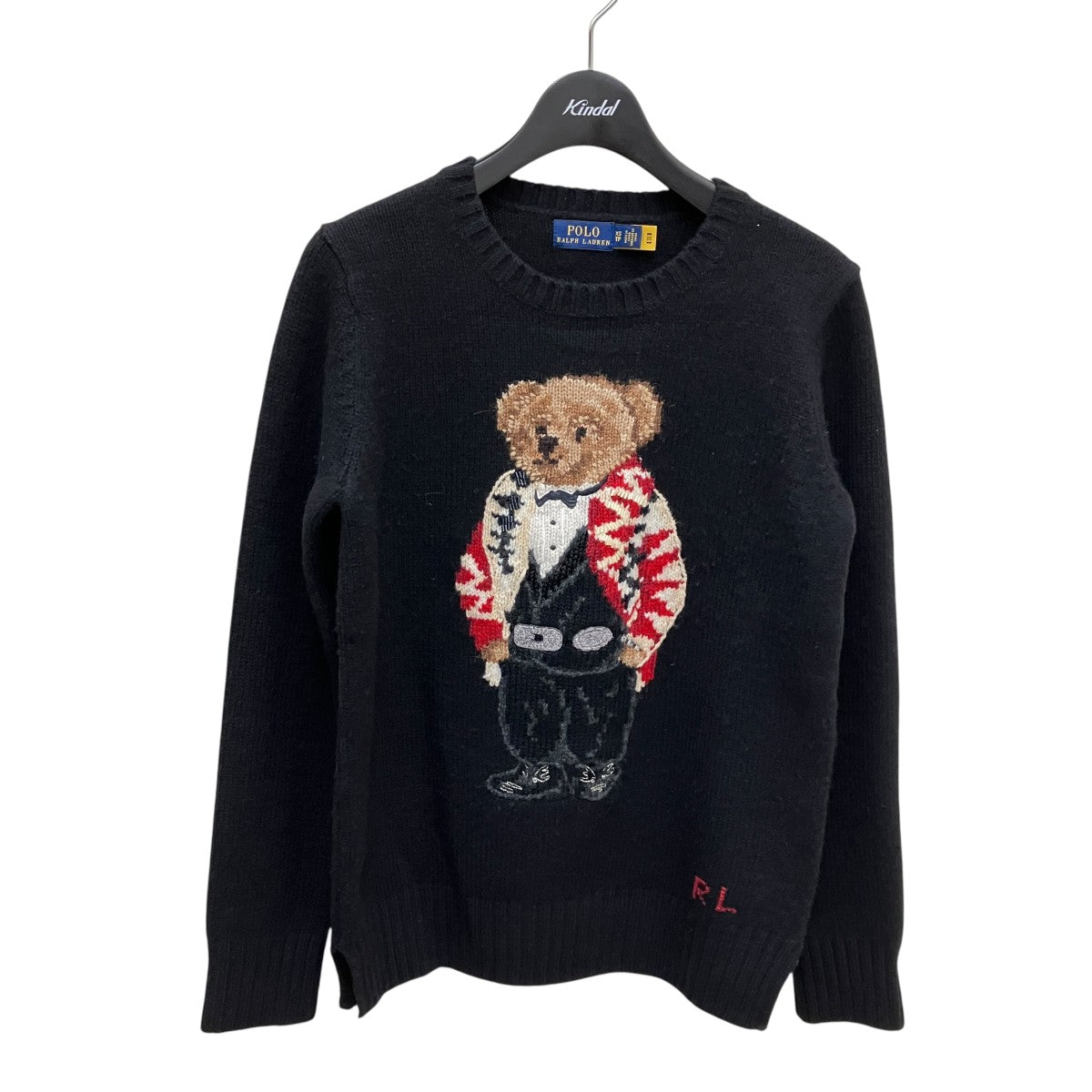 POLO RALPH LAUREN Polo Bearカシミヤ混ニット 古着・中古-1枚目のアイテム画像