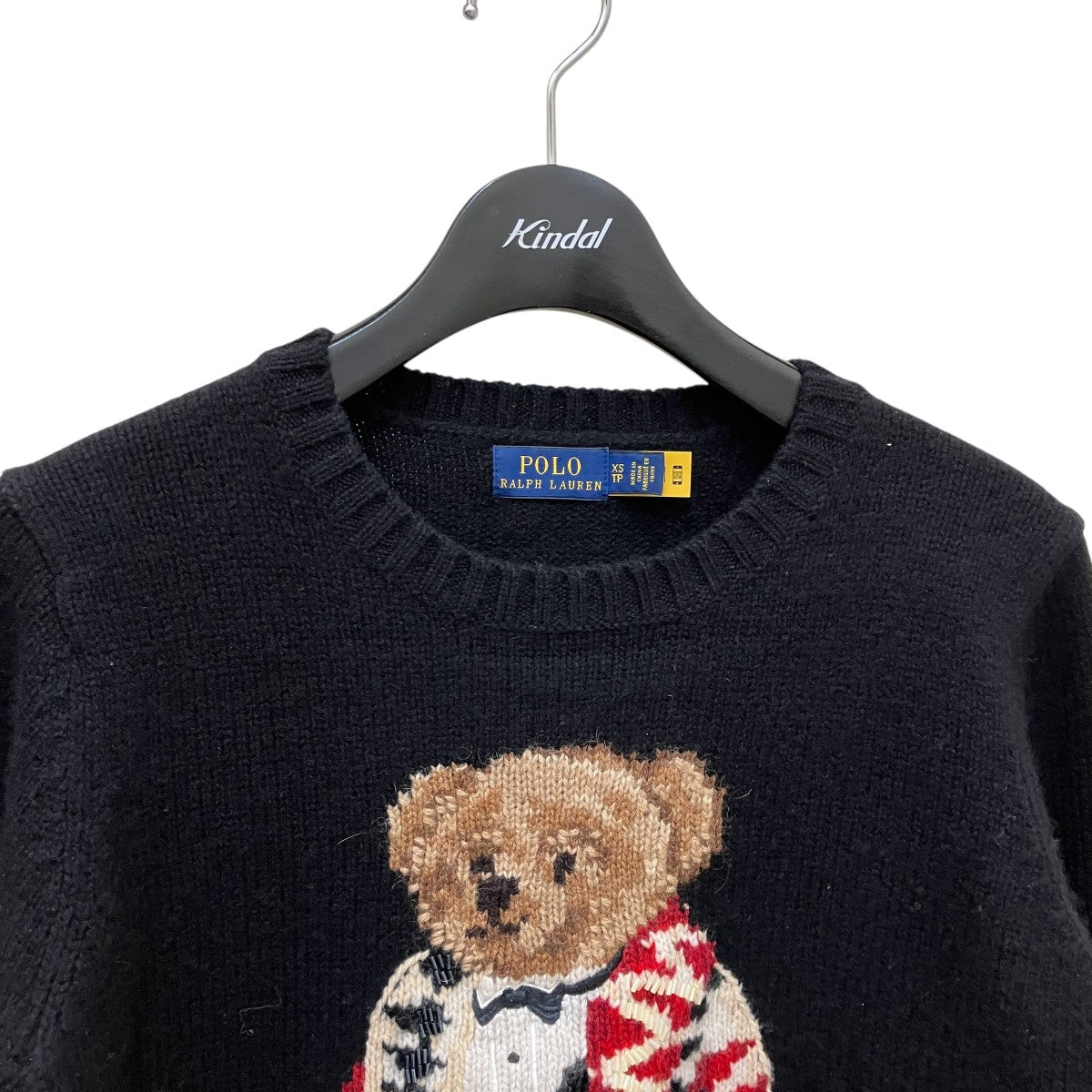 POLO RALPH LAUREN Polo Bearカシミヤ混ニット 古着・中古-2枚目のアイテム画像