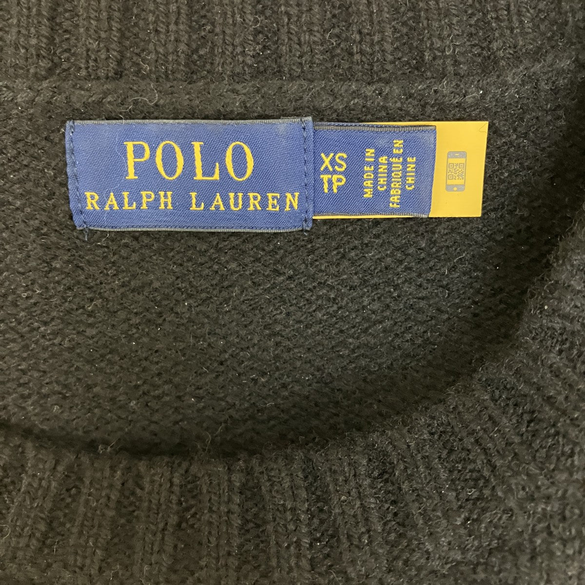 POLO RALPH LAUREN Polo Bearカシミヤ混ニット 古着・中古-5枚目のアイテム画像