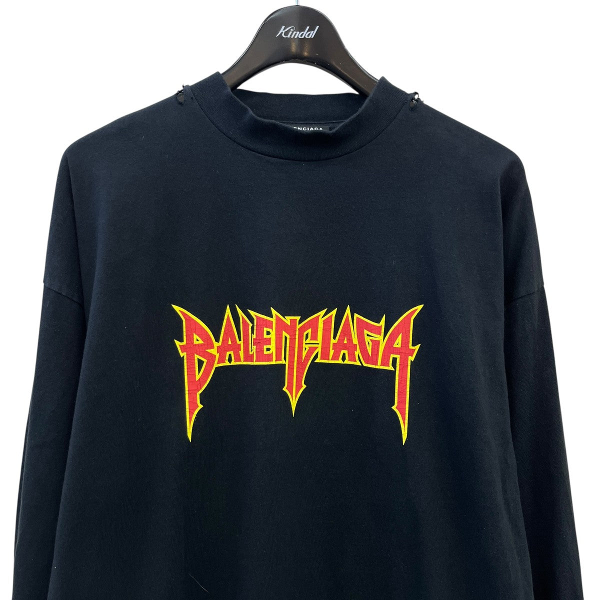 BALENCIAGA ダメージ加工長袖Tシャツ693949 古着・中古-3枚目のアイテム画像