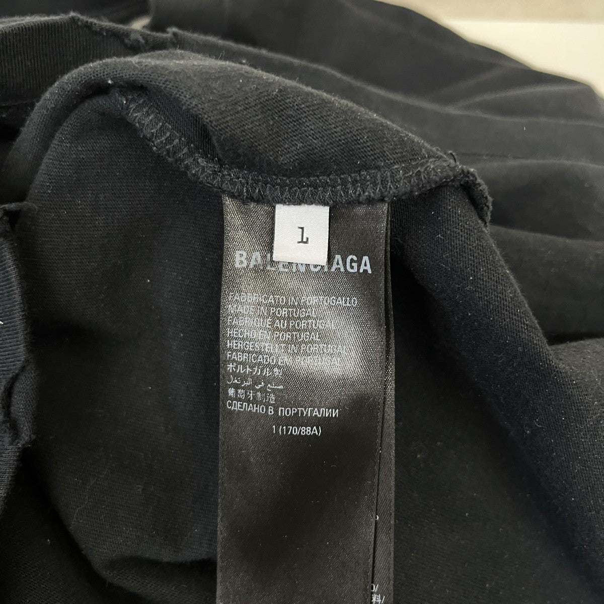 BALENCIAGA ダメージ加工長袖Tシャツ693949 古着・中古-5枚目のアイテム画像