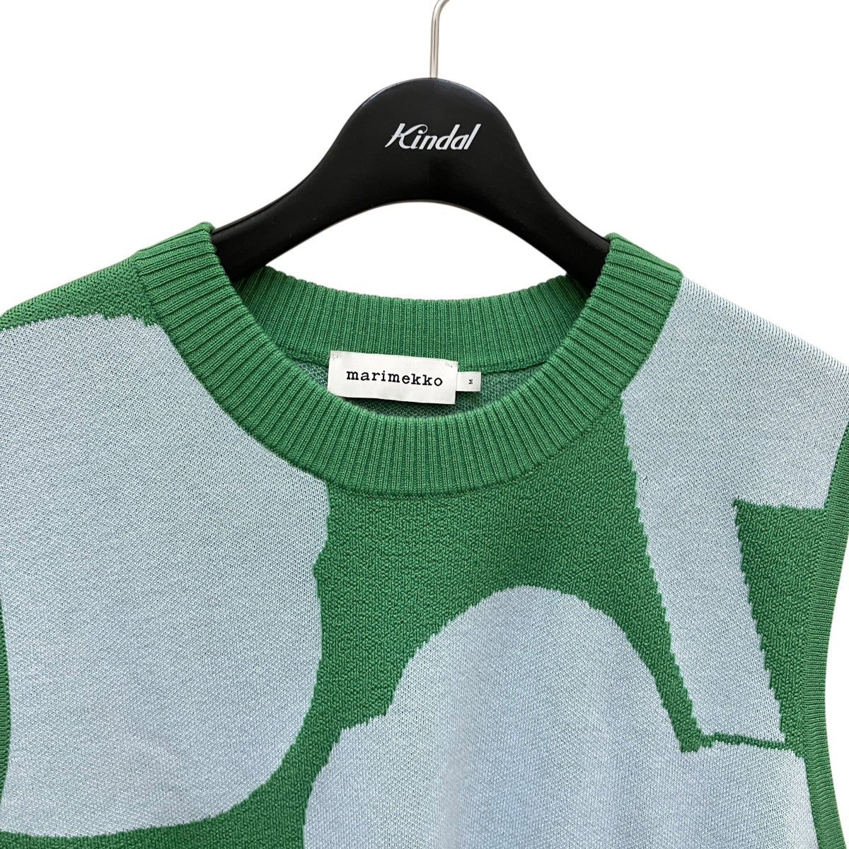 marimekko ニットベスト52243-1-92552 古着・中古-2枚目のアイテム画像