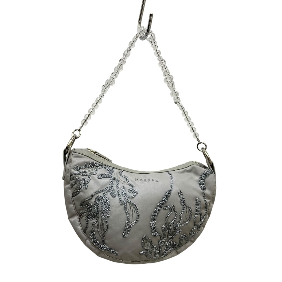 【美品✨】MURRAL / \"Sea pea\" embroidered bag Sea pea embroidered bag(FREE LIGHT GREY): MURRAL: WOMENS