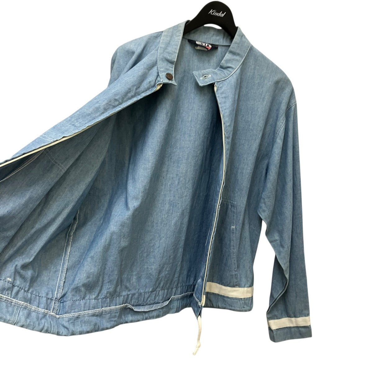 70s LEVI’S Stand-Collar Fade Blue Denimデニムジャケット73499-4312
