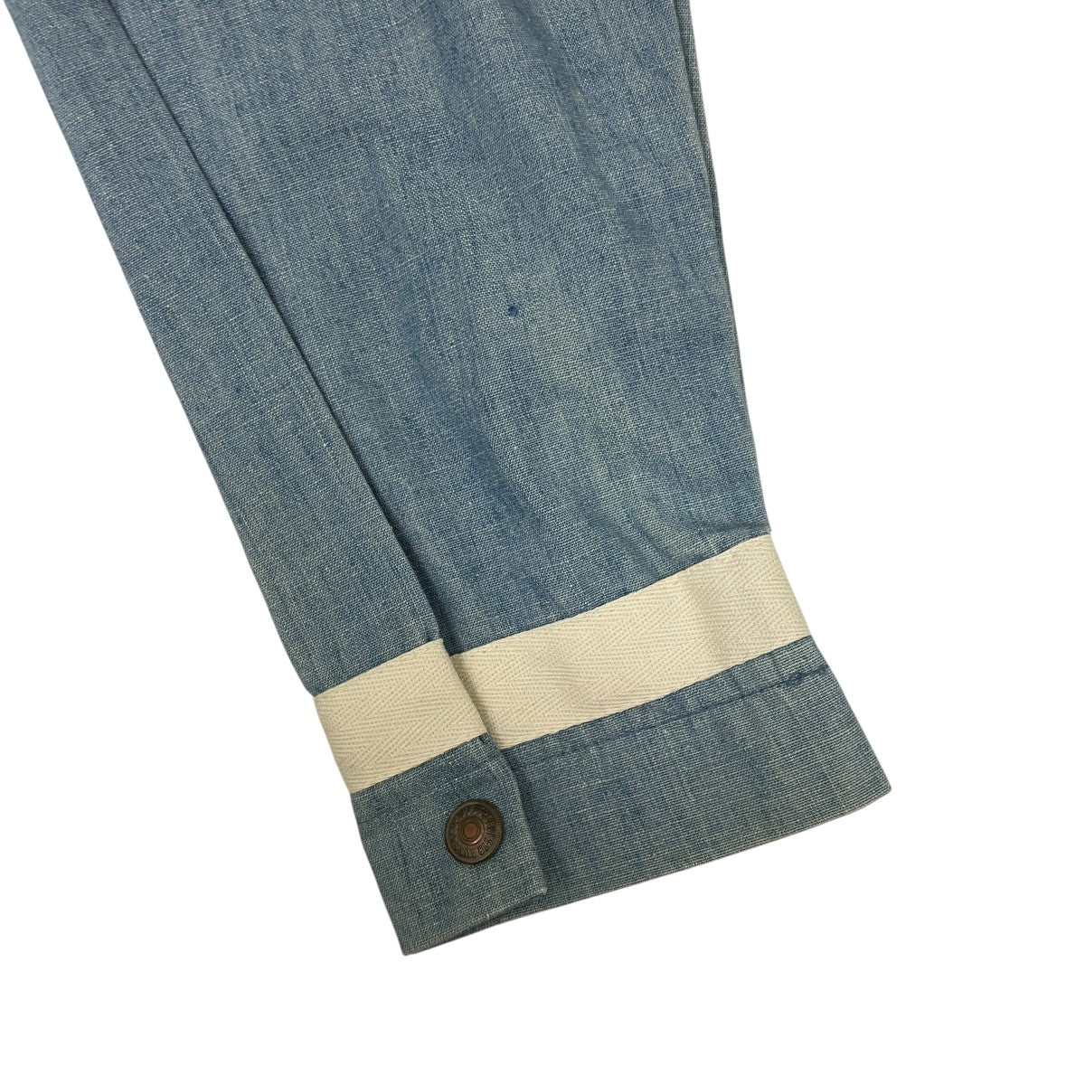 70s LEVI’S Stand-Collar Fade Blue Denimデニムジャケット73499-4312
