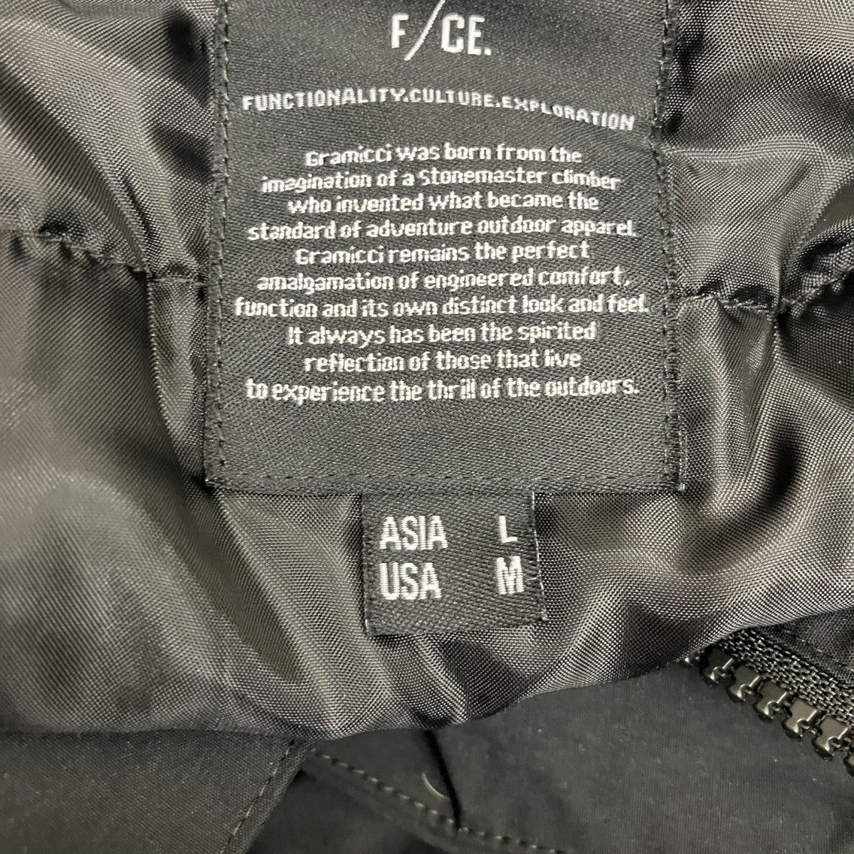 GRAMICCI×F／CE． MILITARY PADDING BLOUSON中綿ジャケットGUJ3-F3000 古着・中古-7枚目のアイテム画像