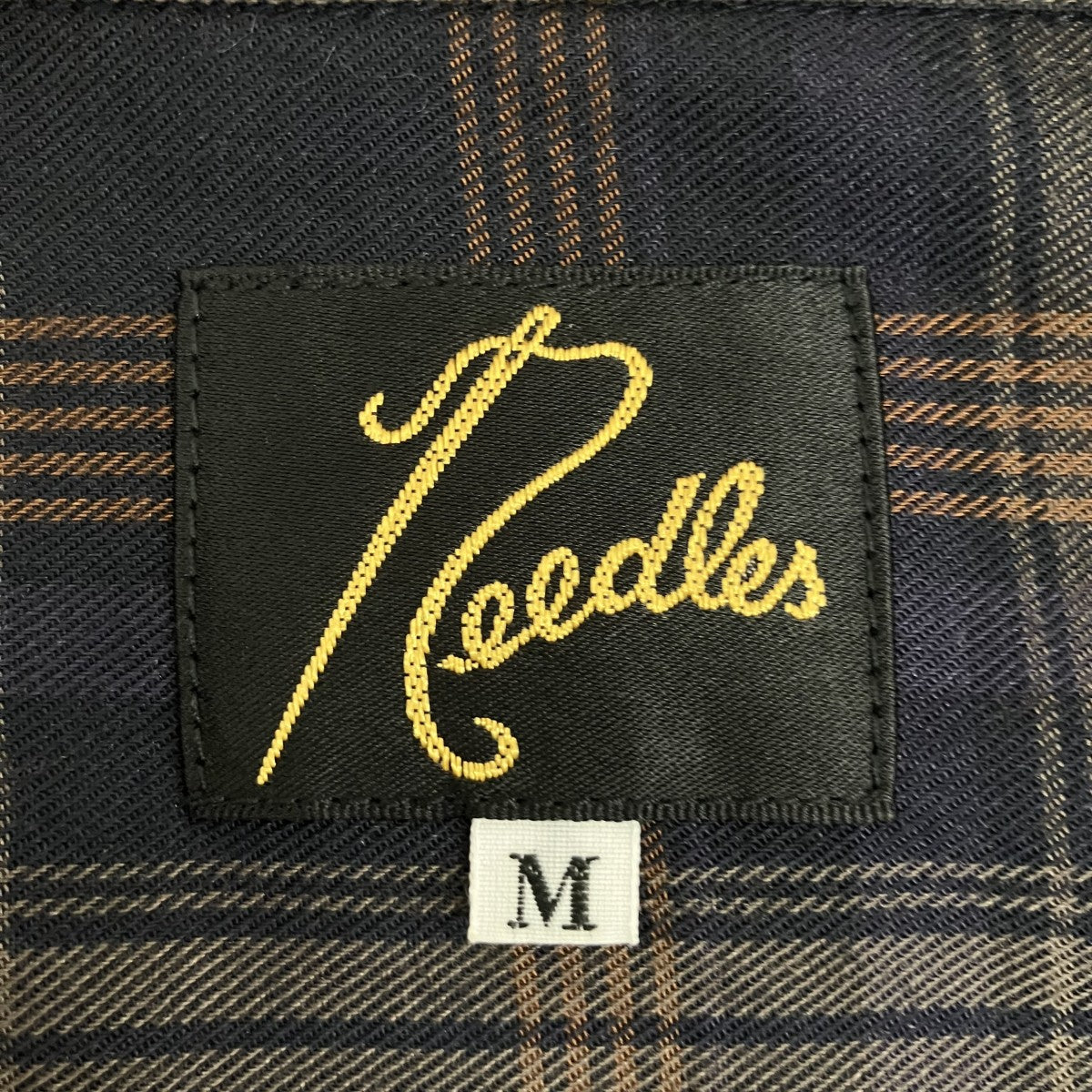 Needles(ニードルズ) チェックシャツHM205 HM205 ネイビー サイズ M