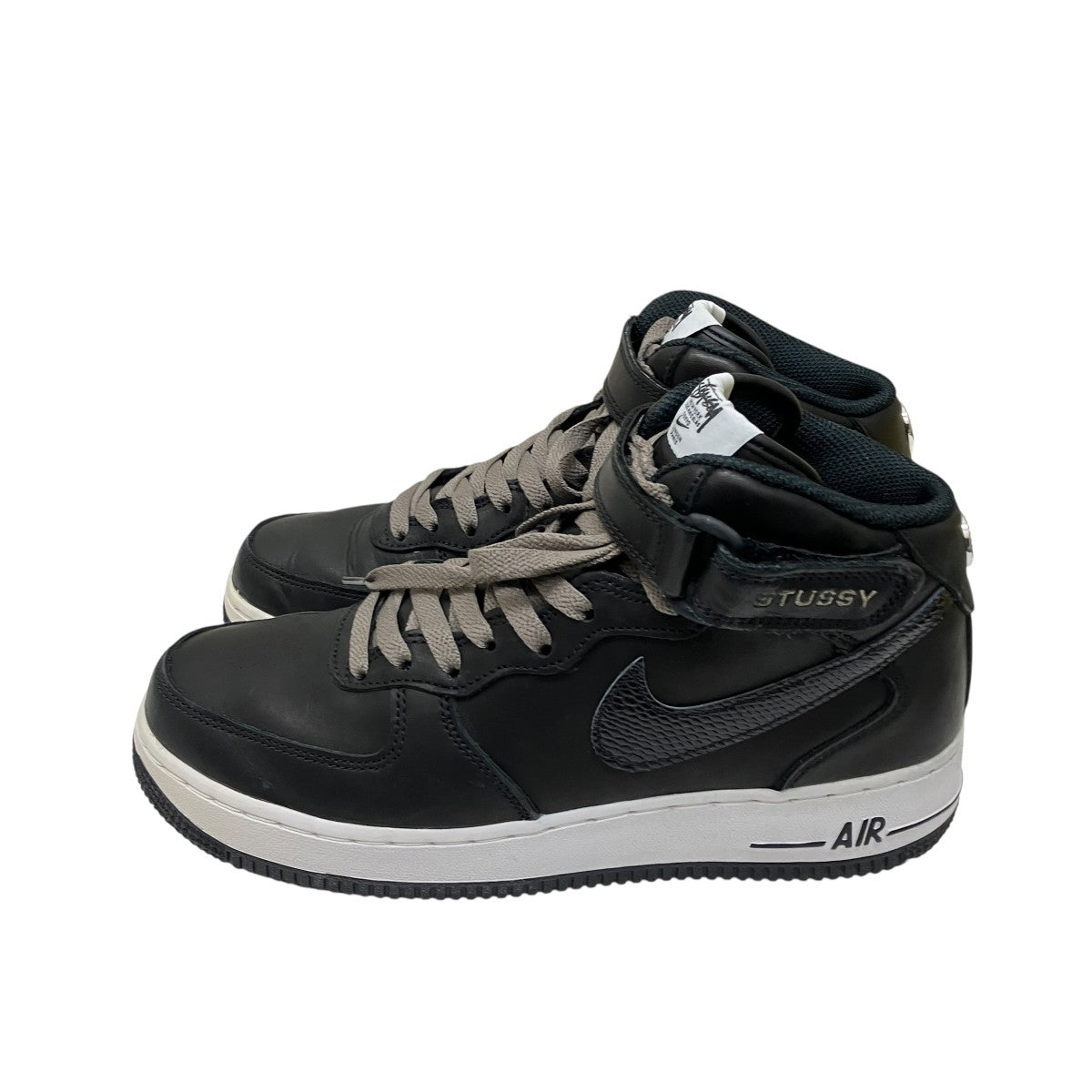 NIKE×stussy AIR FORCE 1 07 MID SPスニーカーDJ7840-001 古着・中古-3枚目のアイテム画像
