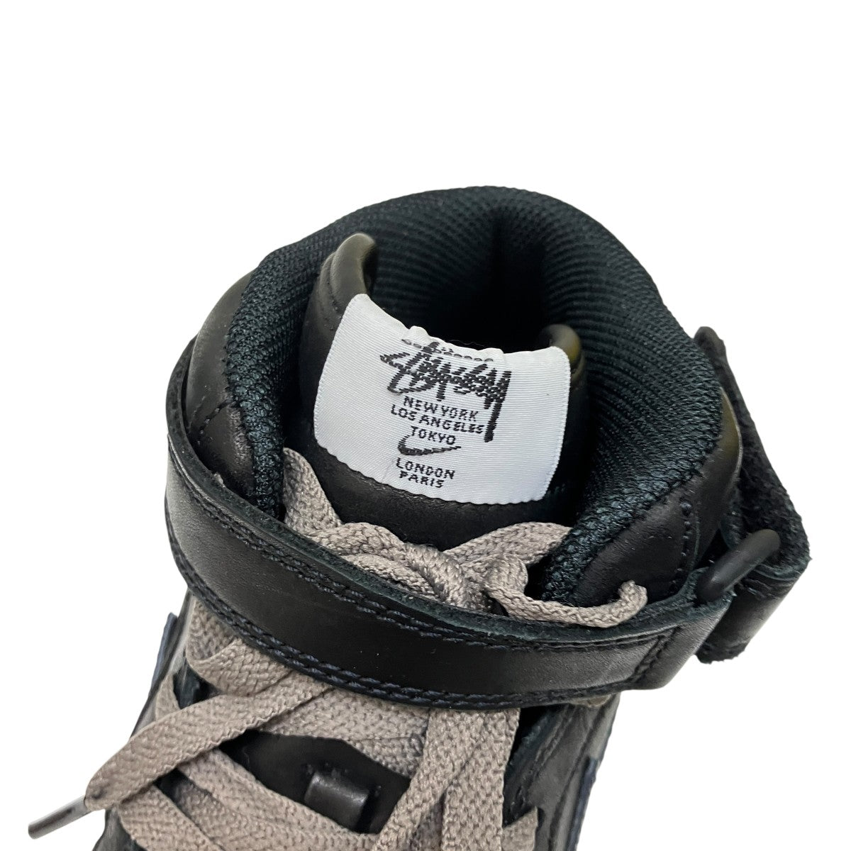 NIKE×stussy AIR FORCE 1 07 MID SPスニーカーDJ7840-001 古着・中古-5枚目のアイテム画像