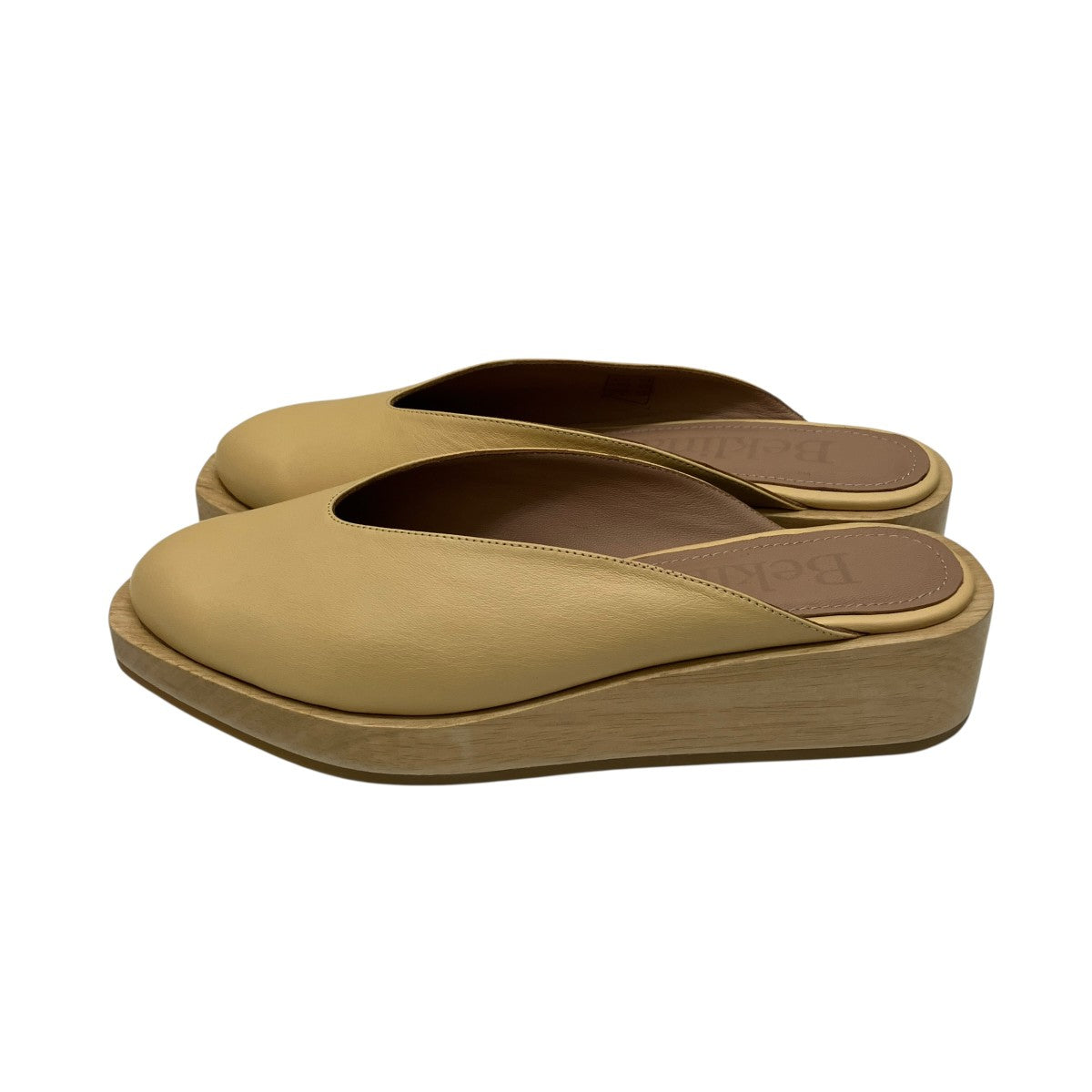 Beklina WEDGE CLOGサンダル 古着・中古-3枚目のアイテム画像