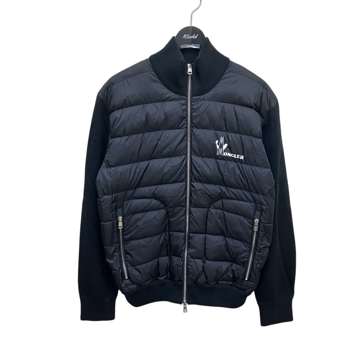 MONCLER MAGLIONEニット切替ダウンジャケットE20919422350 古着・中古-1枚目のアイテム画像