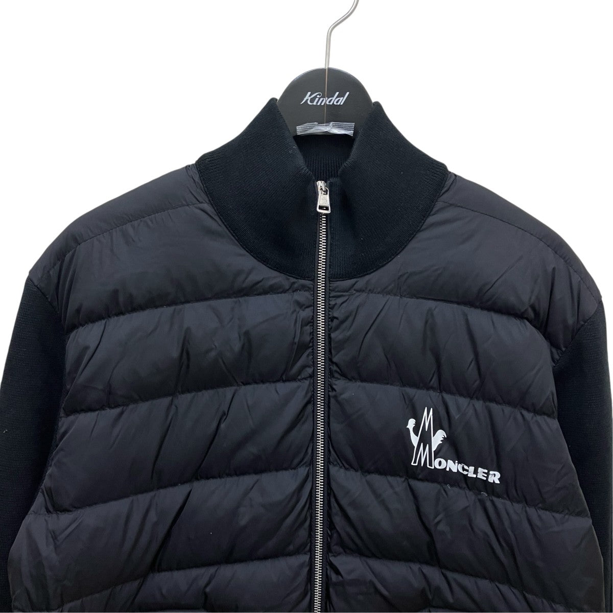 MONCLER MAGLIONEニット切替ダウンジャケットE20919422350 古着・中古-2枚目のアイテム画像