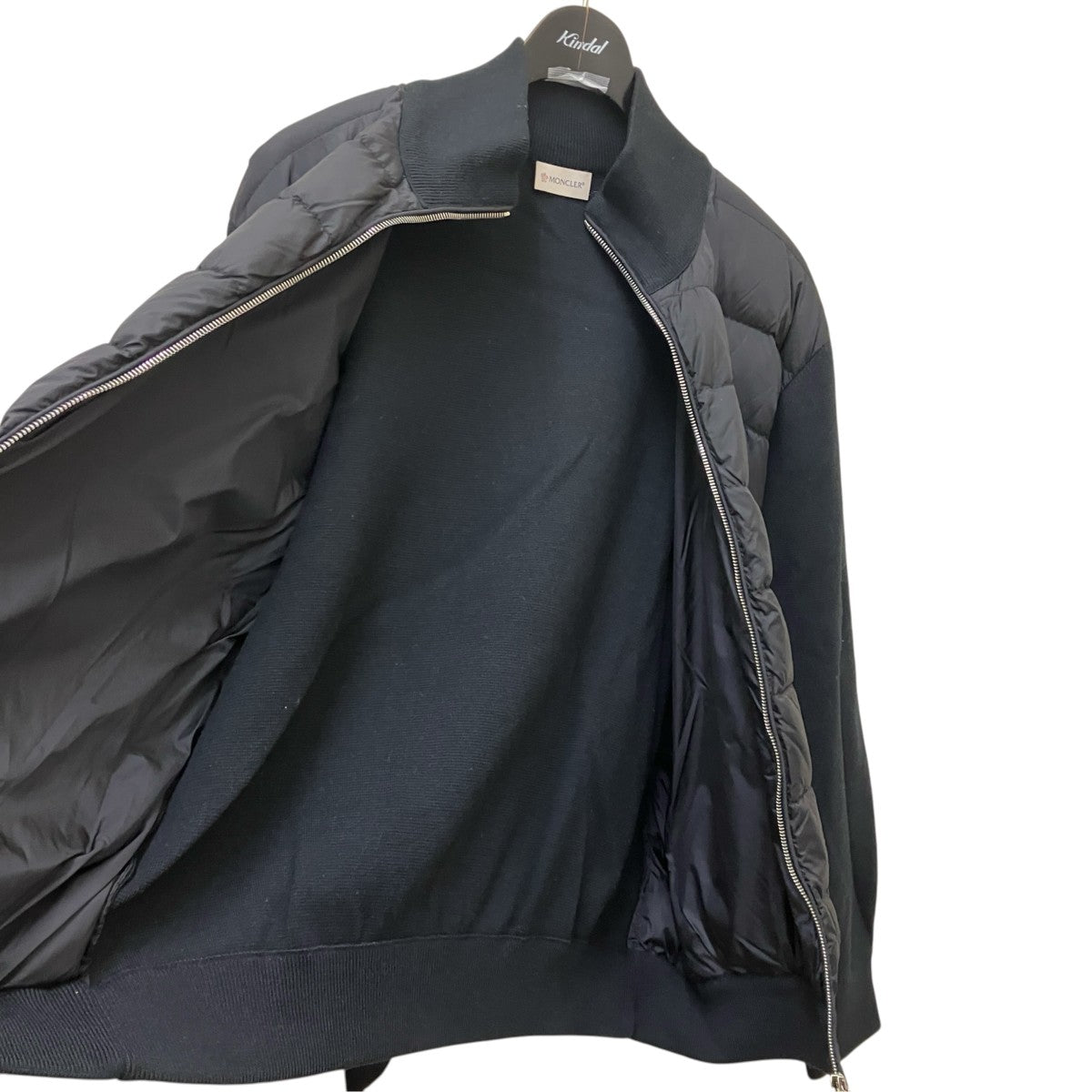 MONCLER MAGLIONEニット切替ダウンジャケットE20919422350 古着・中古-4枚目のアイテム画像