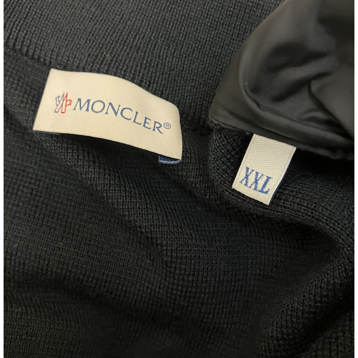 MONCLER MAGLIONEニット切替ダウンジャケットE20919422350 古着・中古-7枚目のアイテム画像