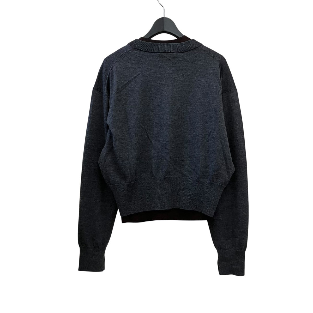 UNITED ARROWS ツイン クルーネック カーディガン1528-1-060398 古着・中古-2枚目のアイテム画像