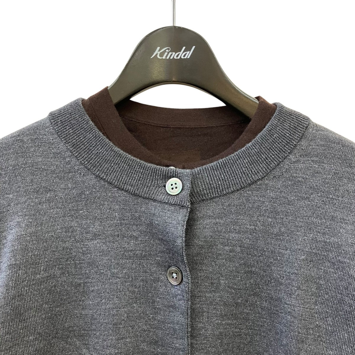 UNITED ARROWS ツイン クルーネック カーディガン1528-1-060398 古着・中古-3枚目のアイテム画像