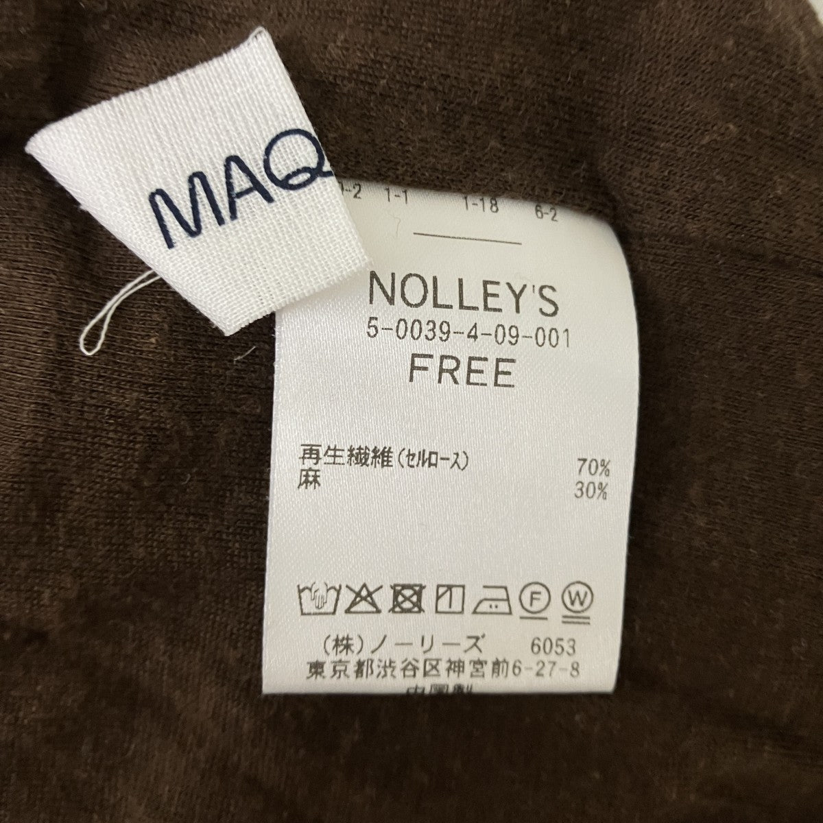MAQWEL ソフトタッチスラブスリットパンツ5-0039-4-09-001 古着・中古-6枚目のアイテム画像