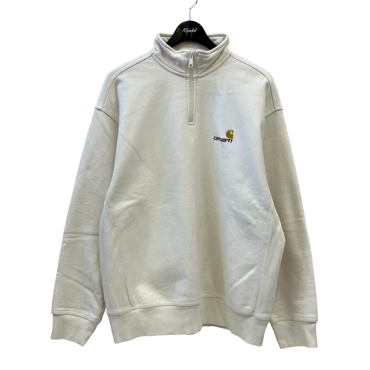 Half Zip American Script Sweatハーフジップスウェット