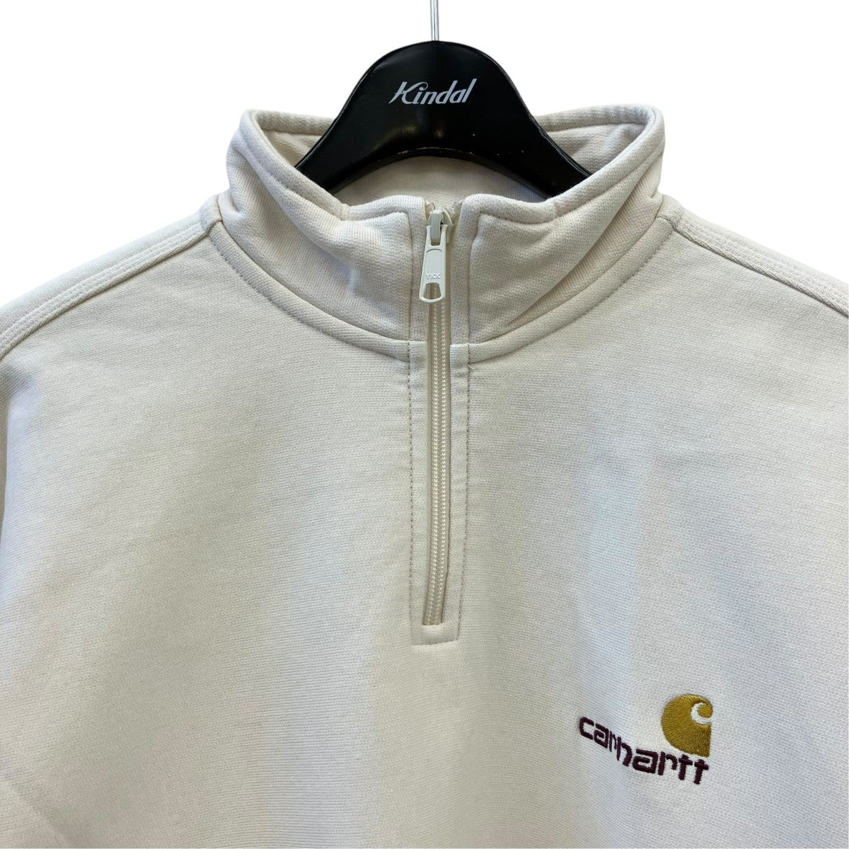 Half Zip American Script Sweatハーフジップスウェット