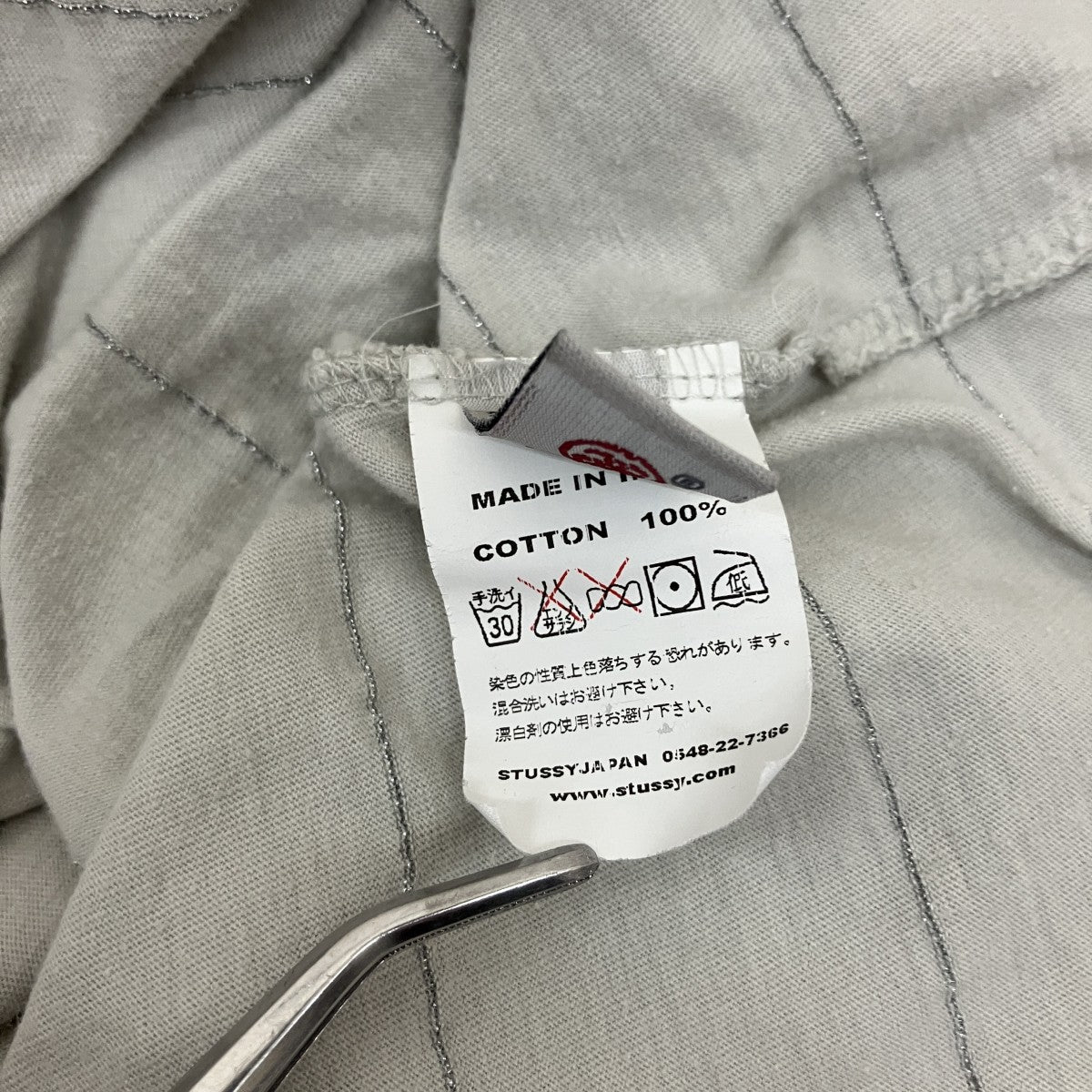 stussy 00S vintage半袖シャツ 古着・中古-5枚目のアイテム画像