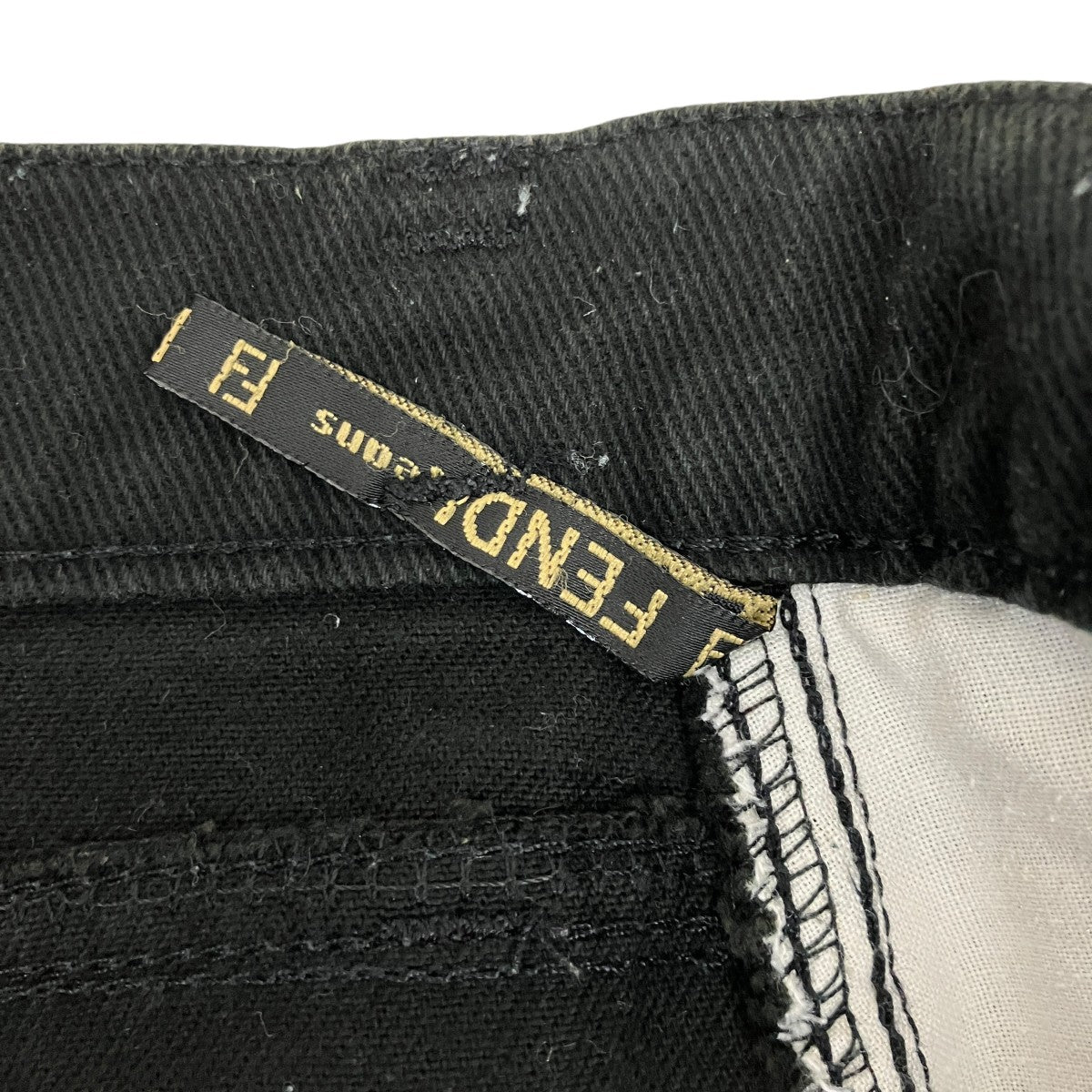FENDI デニムスカート 古着・中古-6枚目のアイテム画像