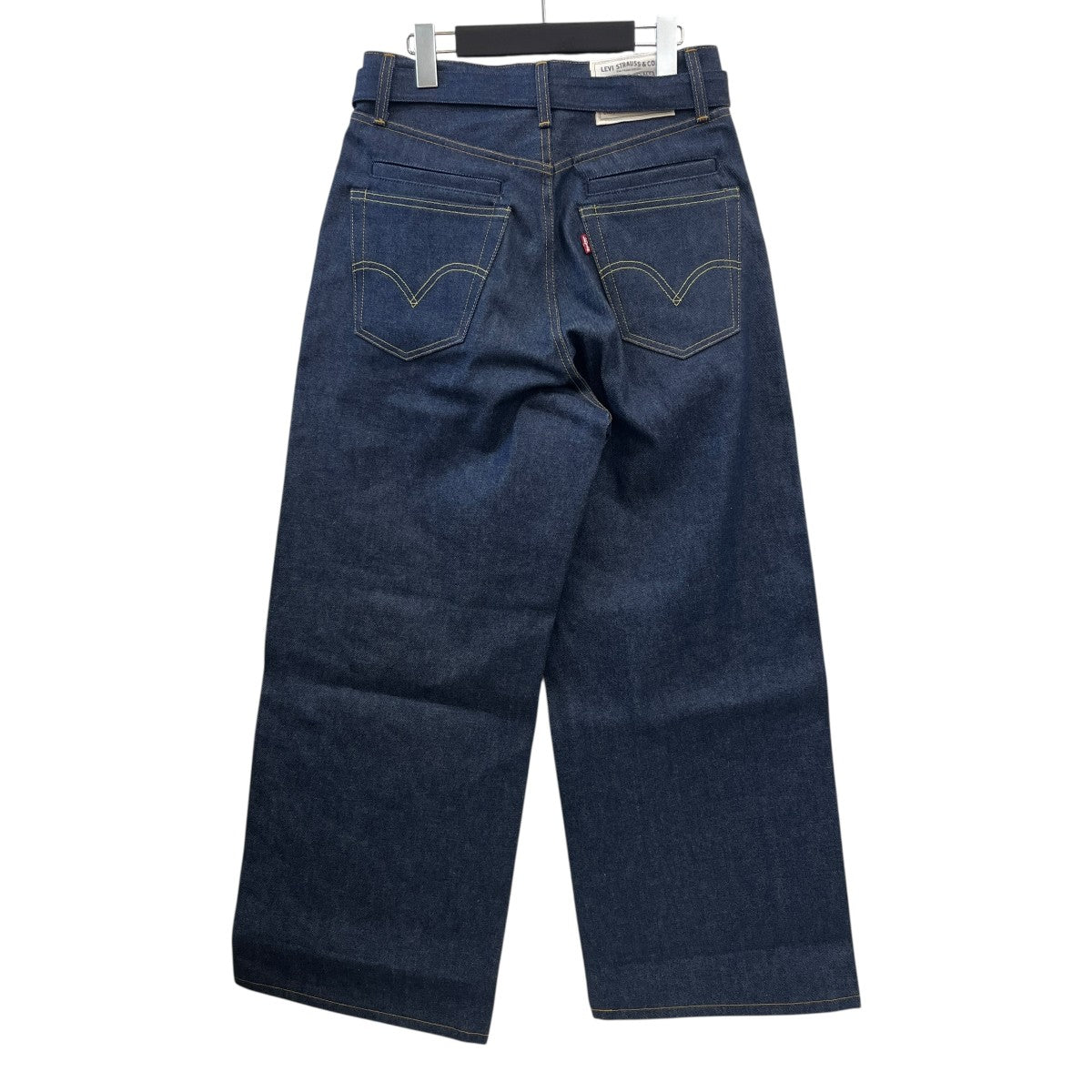 sacai×LEVI'S ベルテッドワイドデニムパンツ25-0962S 25-0962S
