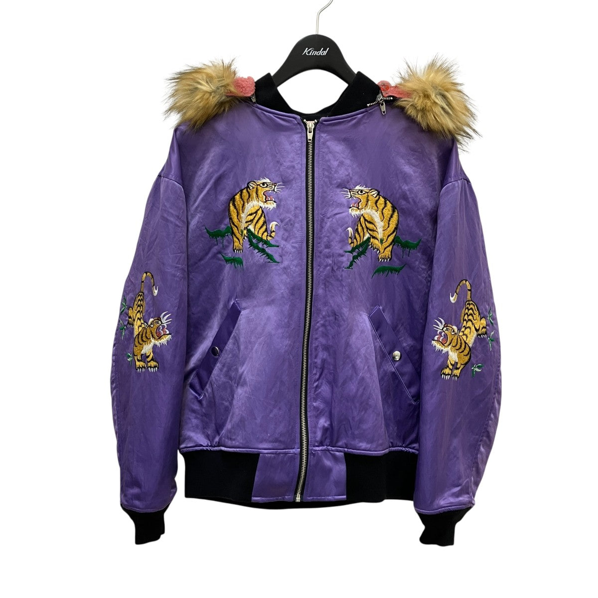 KOREAN Jacket With Fur Hoodie中綿ジャケット22AWJ-2