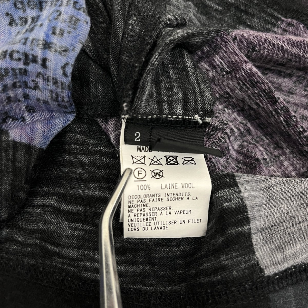 Y’s 長袖カットソーYE-T75-176 古着・中古-5枚目のアイテム画像