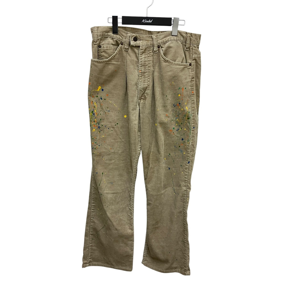 CHANGES ペンキ加工コーヂュロイパンツ 古着・中古-1枚目のアイテム画像