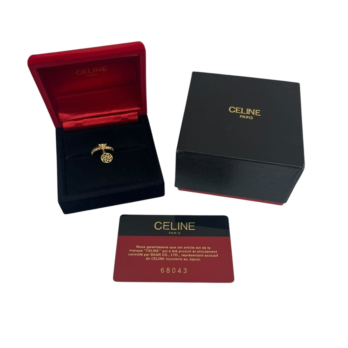 CELINE K18リング 3．1g 古着・中古-5枚目のアイテム画像