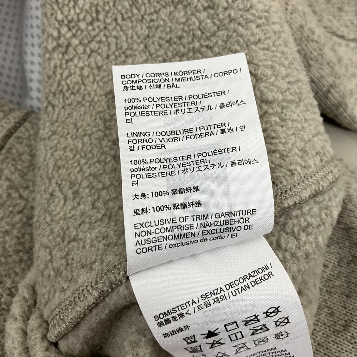 COVERT HOODY Mジップパーカー