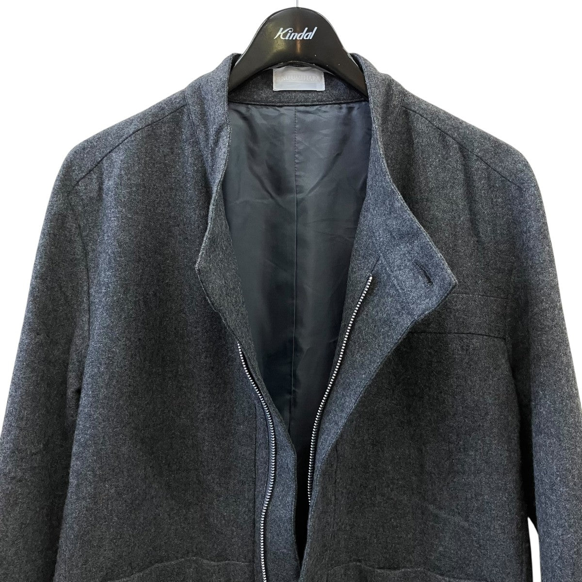 CREASE JACKETスタンドカラージャケット