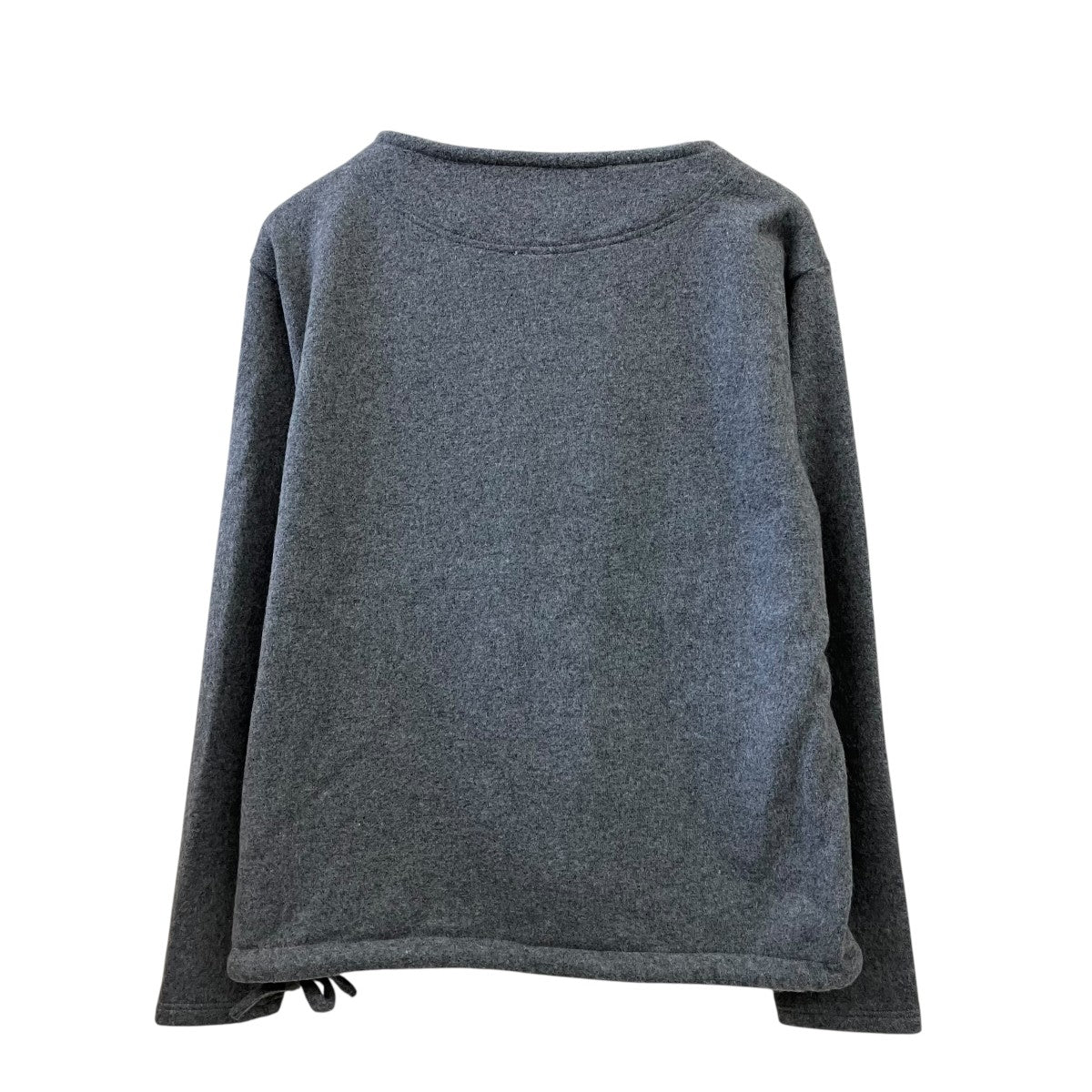 CREASE SWEAT SHIRTボートネックスウェット