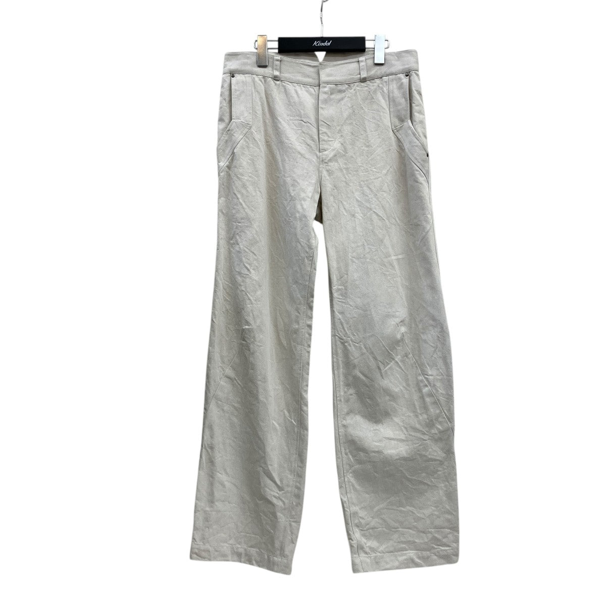 RIKU UMEHARA コットンパンツCREASE ACTIVE PANTS 古着・中古-1枚目のアイテム画像