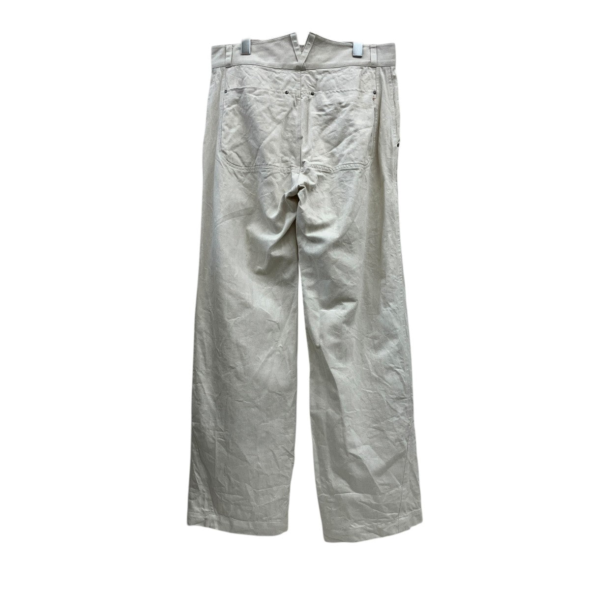 RIKU UMEHARA コットンパンツCREASE ACTIVE PANTS 古着・中古-2枚目のアイテム画像