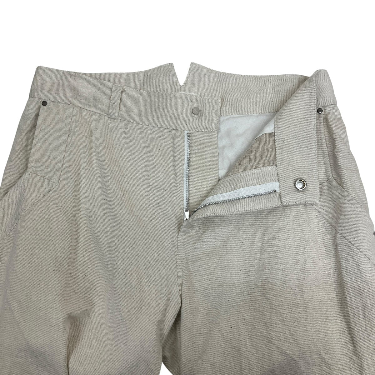 RIKU UMEHARA コットンパンツCREASE ACTIVE PANTS 古着・中古-3枚目のアイテム画像