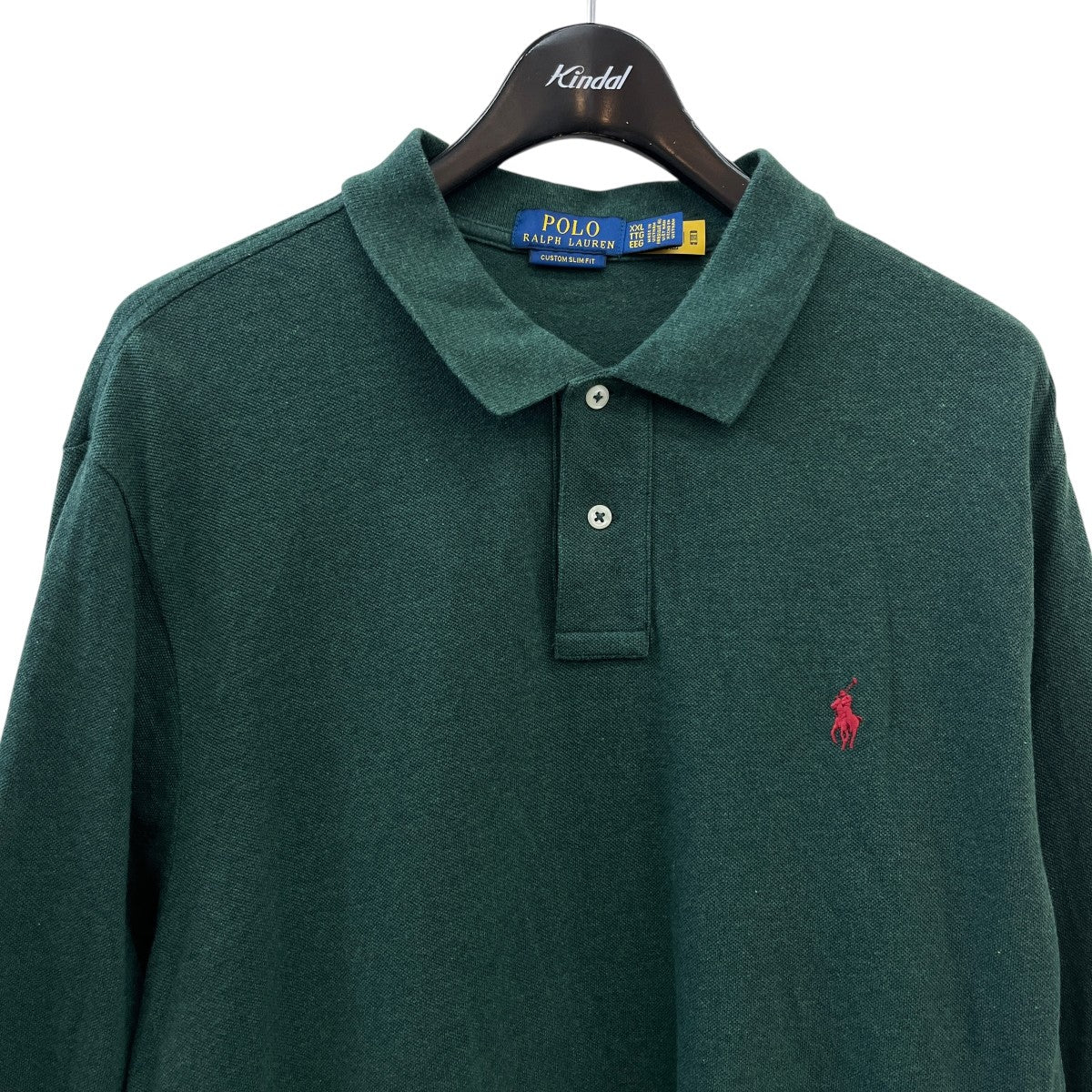 POLO RALPH LAUREN 長袖ポロシャツ 古着・中古-3枚目のアイテム画像