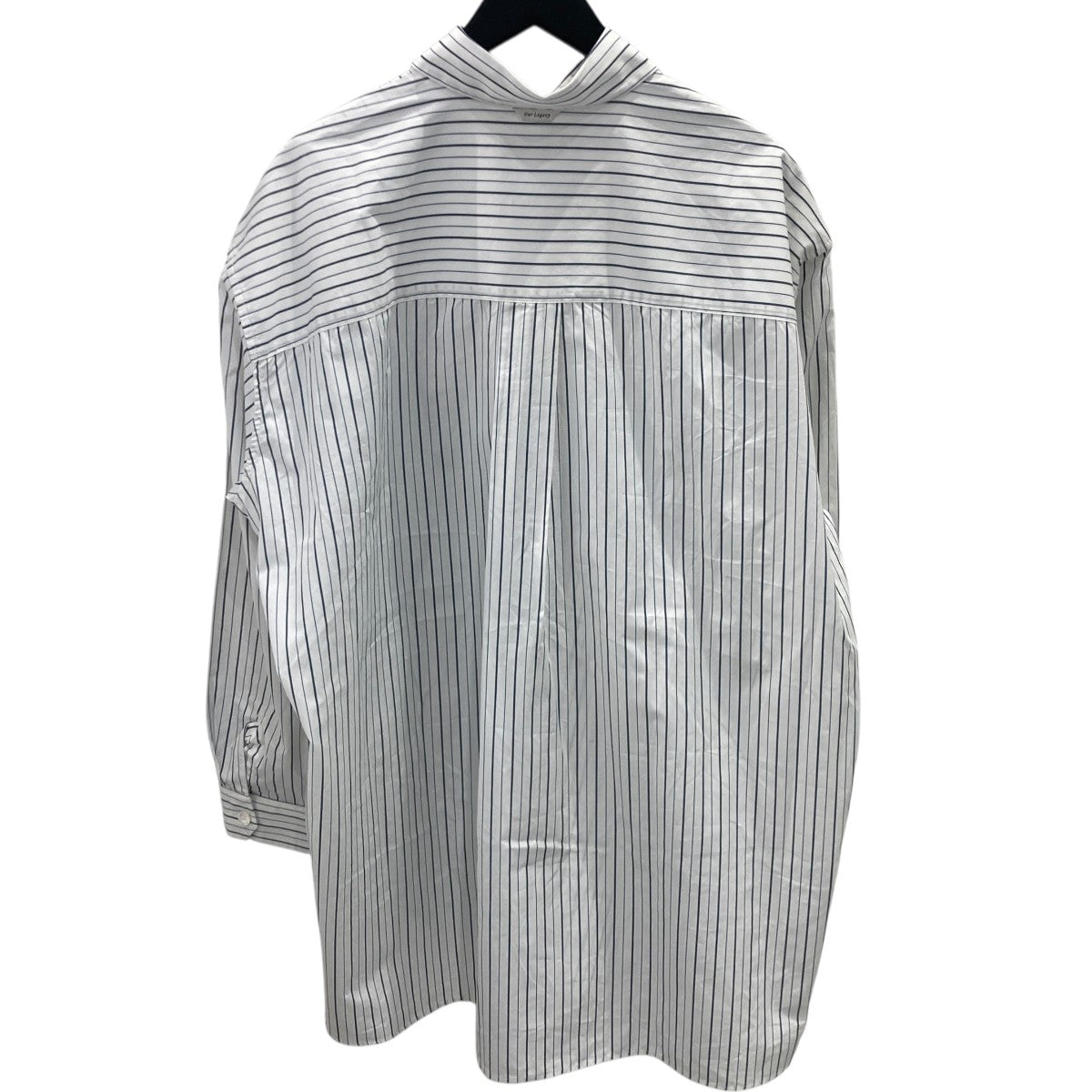 POPOVER SHIRTストライプ長袖シャツM2232PSO