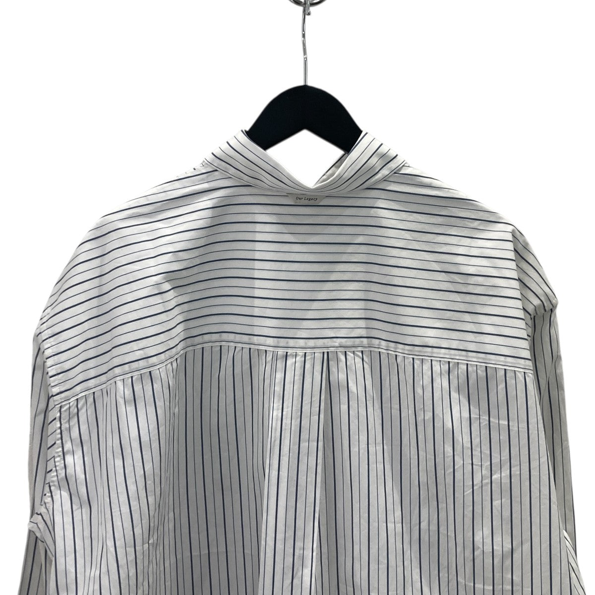 POPOVER SHIRTストライプ長袖シャツM2232PSO