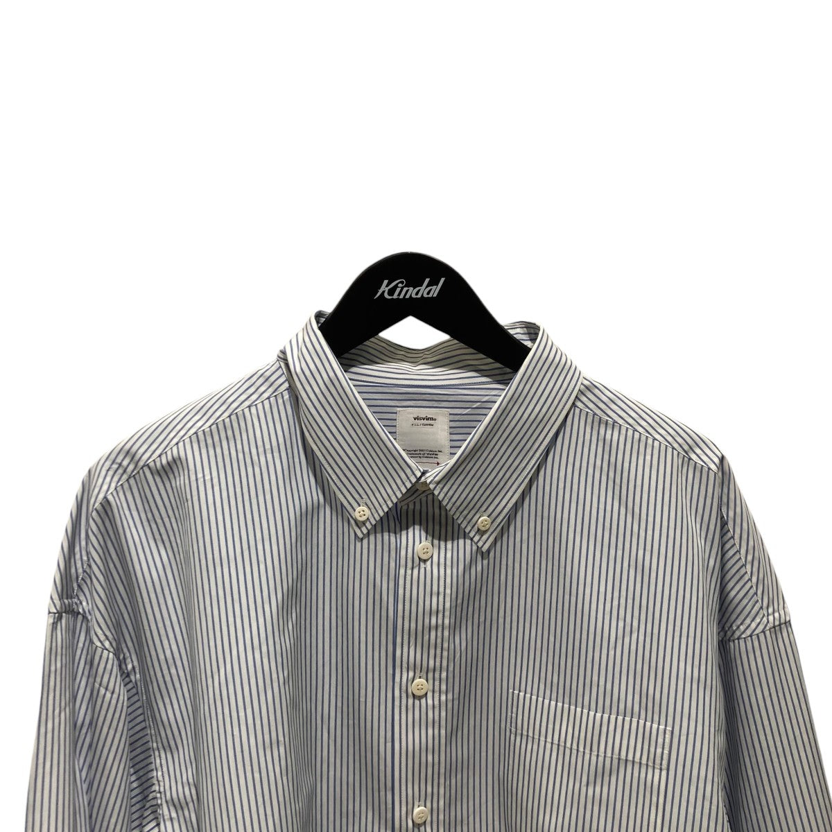B．D． SHIRT L／Sストライプシャツ0124105011012