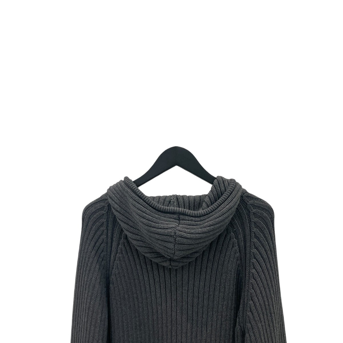レベルフードメランジニットパーカーM2253LD