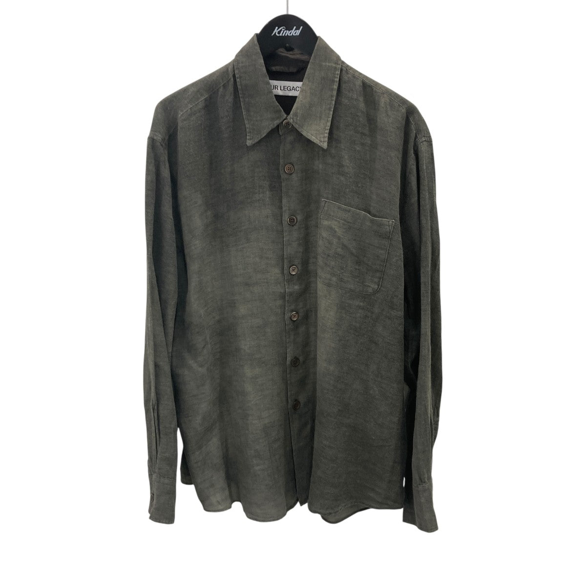 Above Shirt Dark Cloud Sparse SHIRTSガーゼシャツM4252ADC